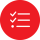Monitor icon red Monitor icon red